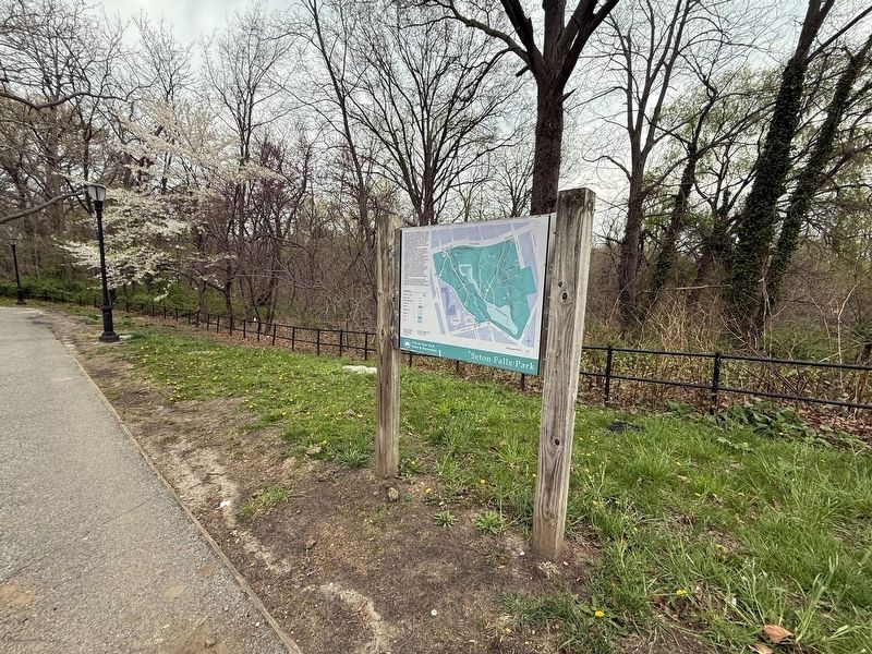 Seton Falls Park Marker. Click for full size. Seton Falls Park Marker image. Click for full size.