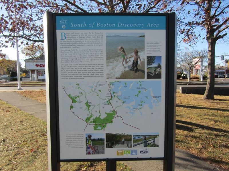 South of Boston Discovery Area Marker image. Click for full size.
