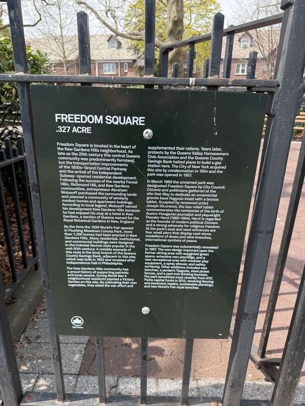 Freedom Square Marker image. Click for full size.