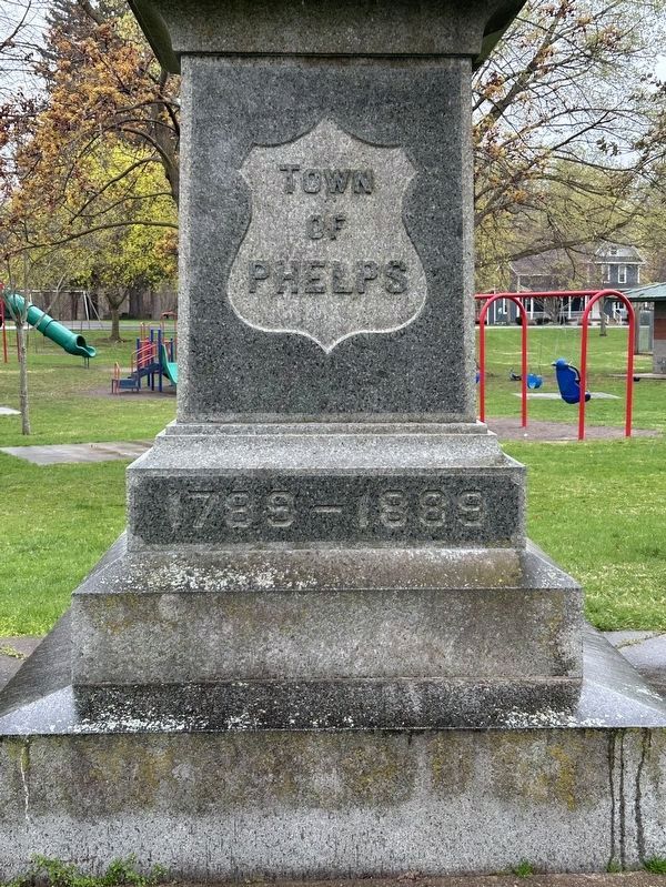 Town of Phelps Marker image. Click for full size.