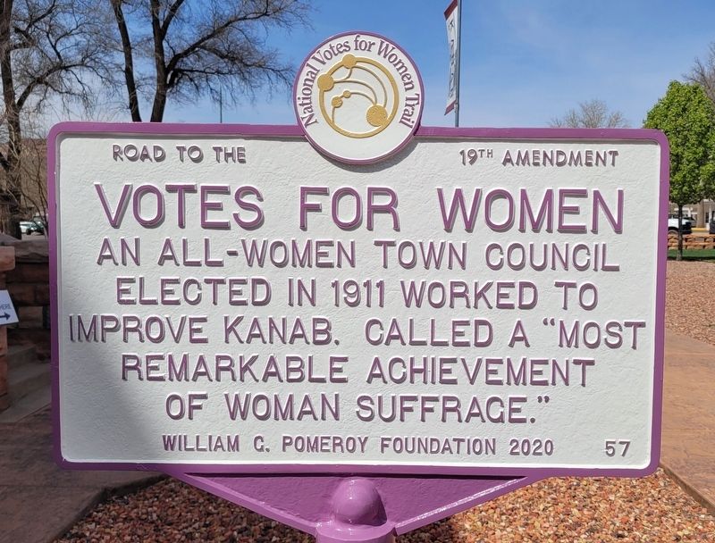 Votes for Women Marker image. Click for full size.