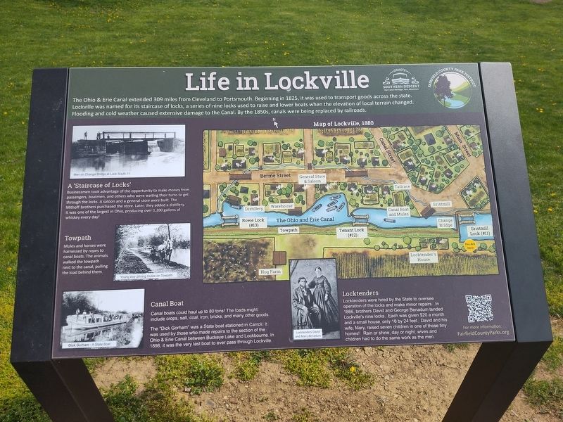 Life in Lockville Marker image. Click for full size.
