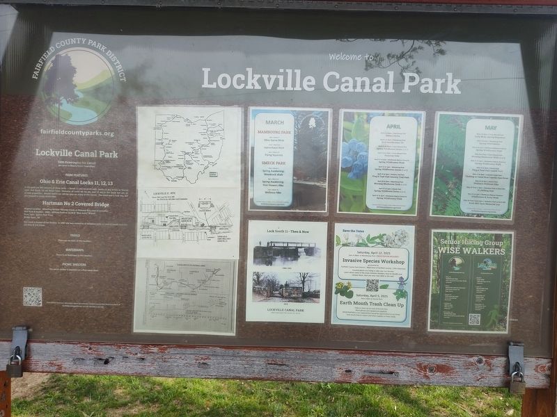 Welcome to Lockville Canal Park Marker image. Click for full size.