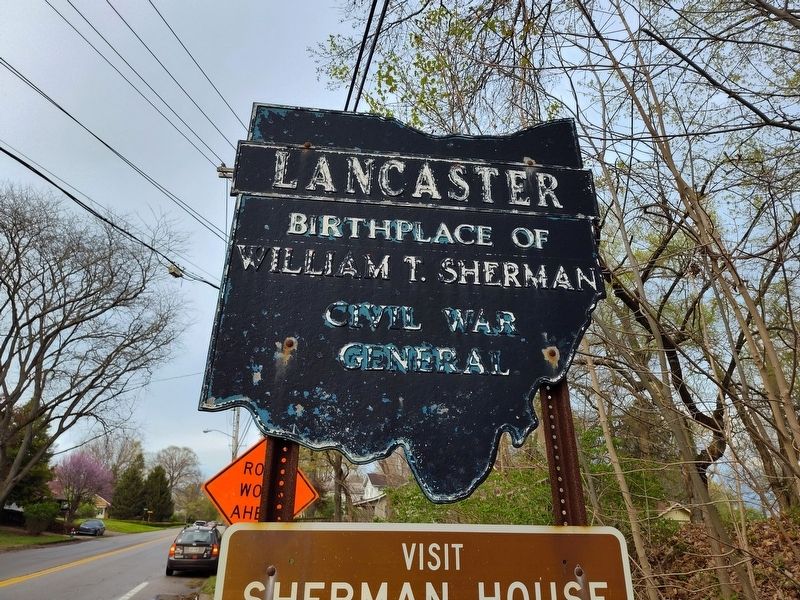 Lancaster Marker. Click for full size. Lancaster Marker image. Click for full size.