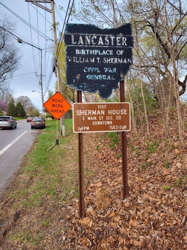 Lancaster Marker. Click for full size. Lancaster Marker image. Click for full size.