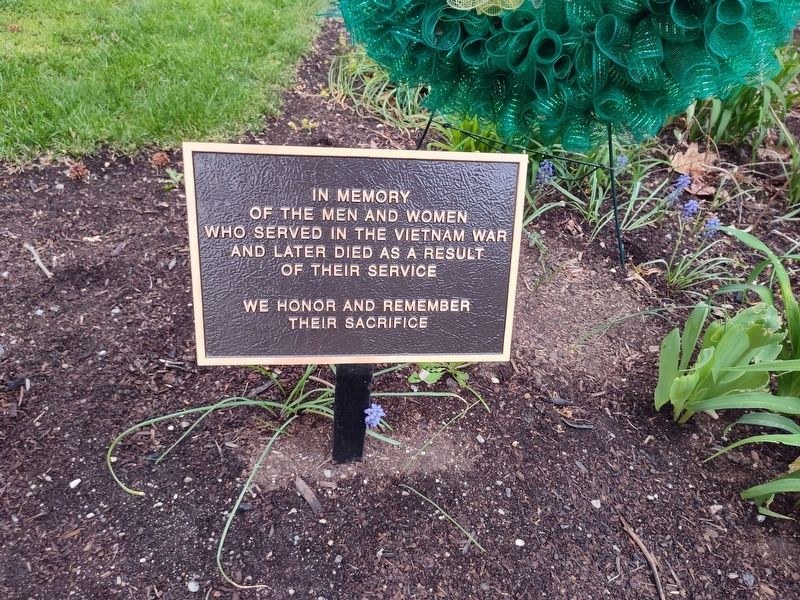 Vietnam Memorial Marker. Click for full size. Vietnam Memorial Marker image. Click for full size.