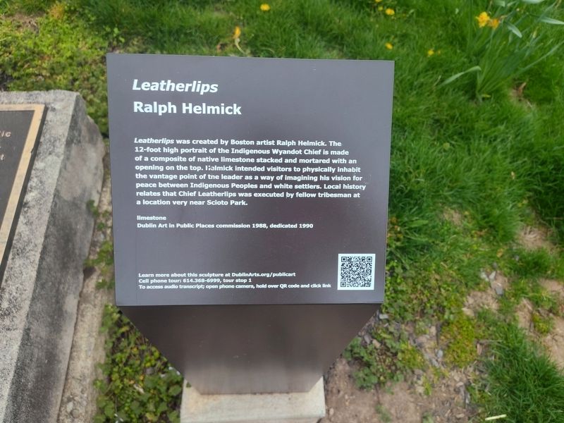 Leatherlips Marker image. Click for full size.