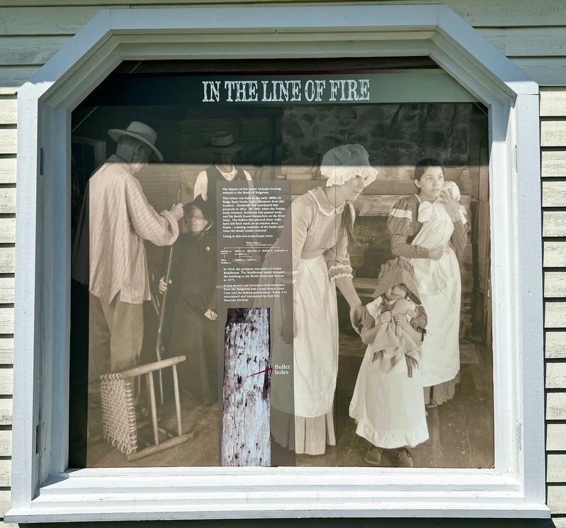 In the Line of Fire Marker. Click for full size. In the Line of Fire Marker image. Click for full size.
