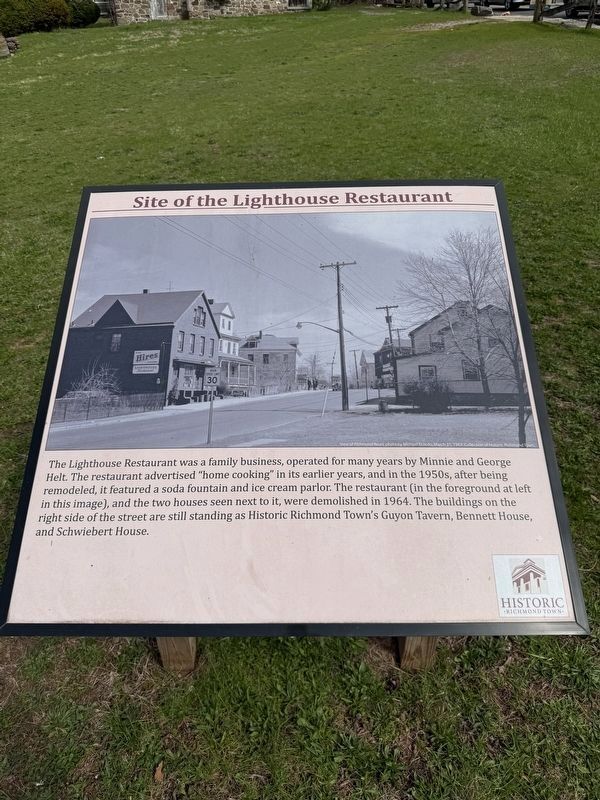 Site of the Lighthouse Restaurant Marker image. Click for full size.