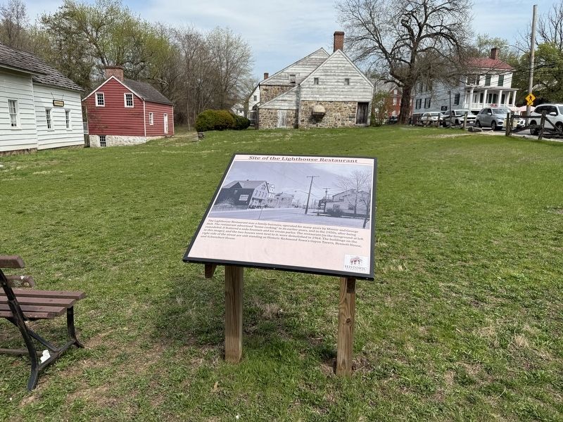 Site of the Lighthouse Restaurant Marker image. Click for full size.