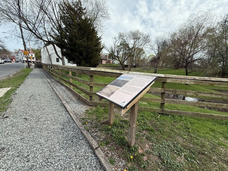 Site of Richmond County Hall and the Parish House of St. Andrew's Church Marker. Click for full size. Site of Richmond County Hall and the Parish House of St. Andrew's Church Marker image. Click for full size.