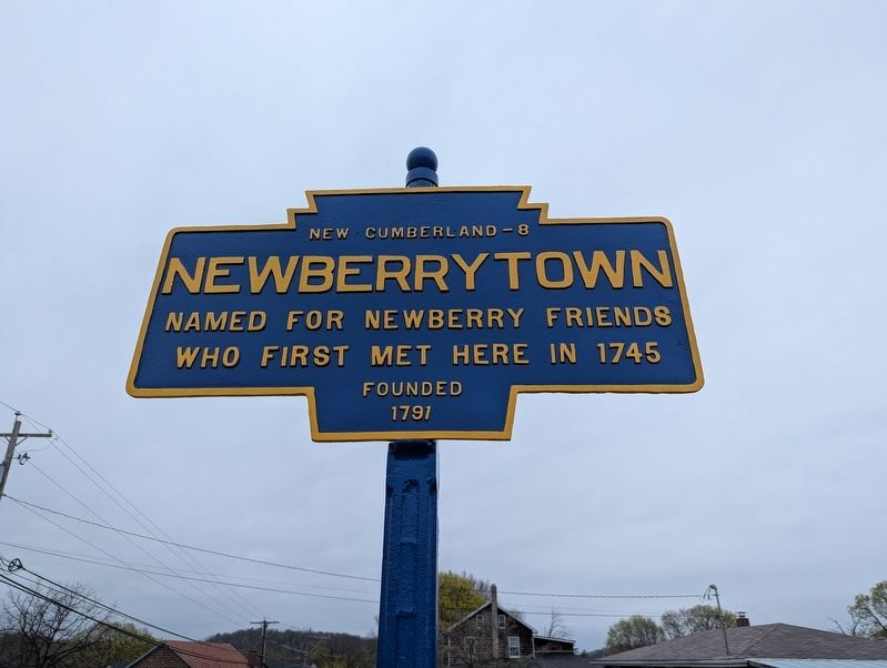 Newberrytown Marker image. Click for full size.