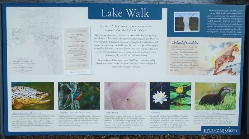 Lake Walk Marker. Click for full size. Lake Walk Marker image. Click for full size.