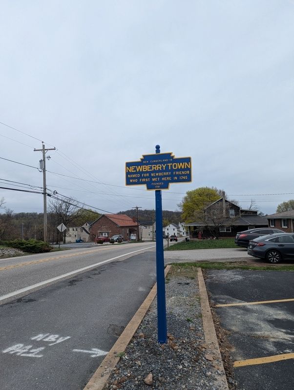 Newberrytown Marker image. Click for full size.