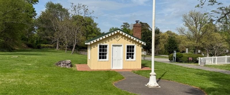 The Officers' Hut. Click for full size. The Officers' Hut image. Click for full size.