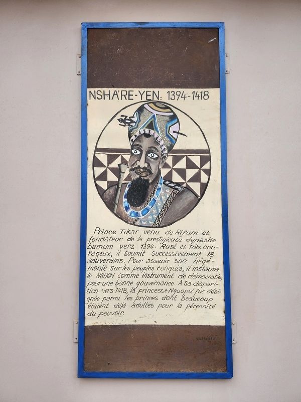 Nsha're-Yen: 1394-1418 Marker image. Click for full size.