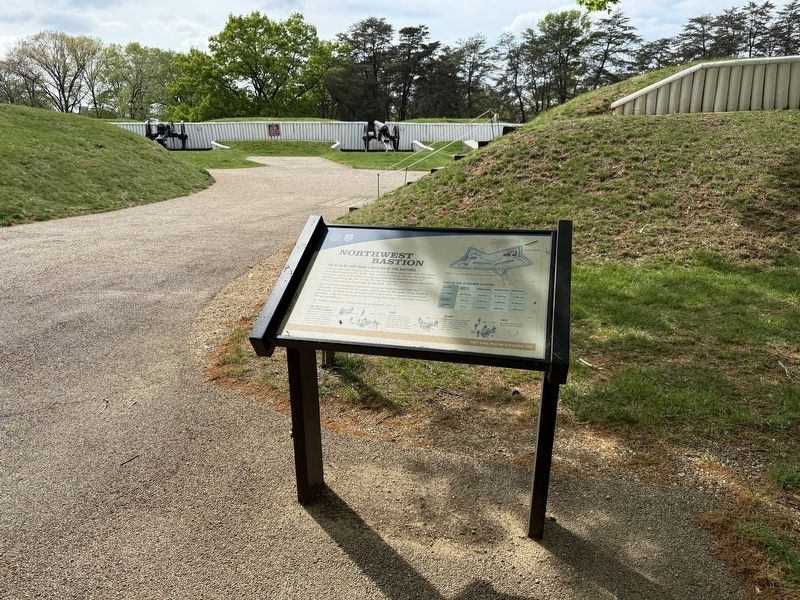 Northwest Bastion Marker image. Click for full size.