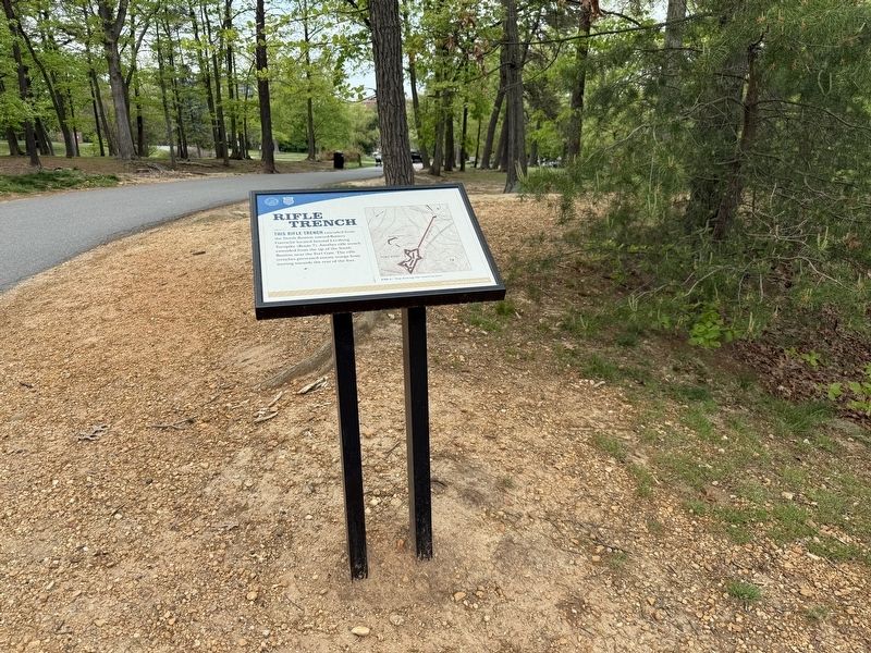 Rifle Trench Marker. Click for full size. Rifle Trench Marker image. Click for full size.