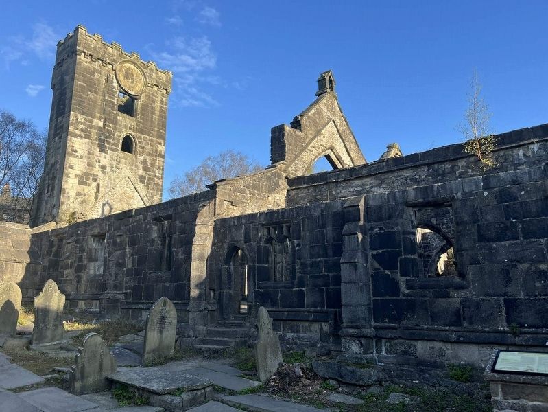 St Thomas ΰ Becket Church ruins. Click for full size. St Thomas ΰ Becket Church ruins image. Click for full size.