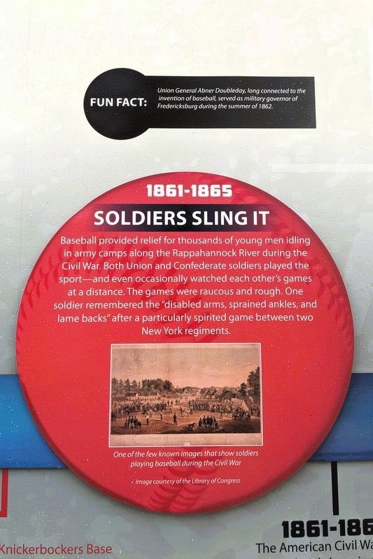 1861-1865 Soldiers Sling It image. Click for full size.