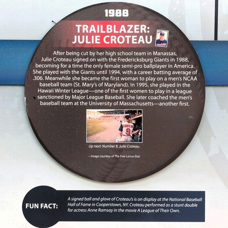 1988 Trailblazer: Julie Croteau image. Click for full size.