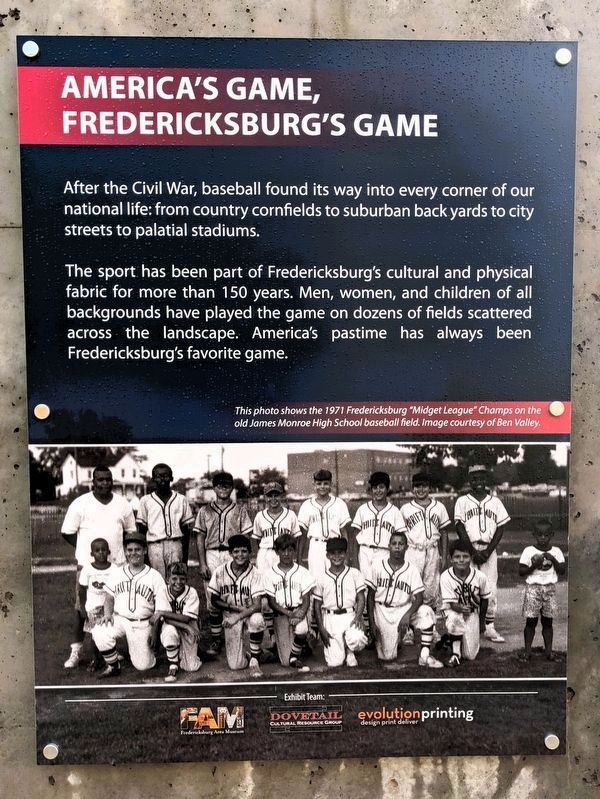 America's Game, Fredericksburg's Game image. Click for full size.