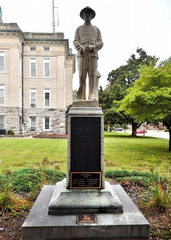 World War I Memorial image. Click for full size.