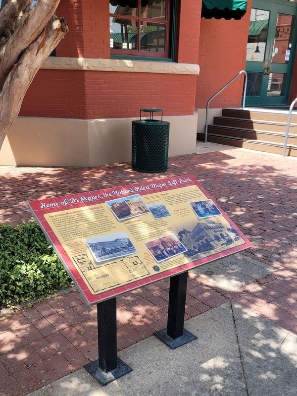 Home of Dr Pepper, the Nation's Oldest Major Soft Drink Marker image. Click for full size.
