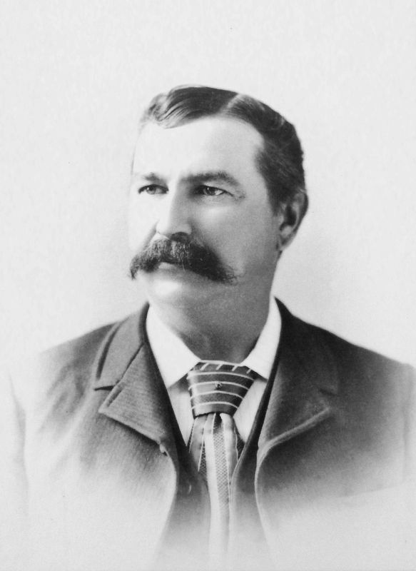 Marker detail: Robert M. Wright. Click for full size. Marker detail: Robert M. Wright image. Click for full size.