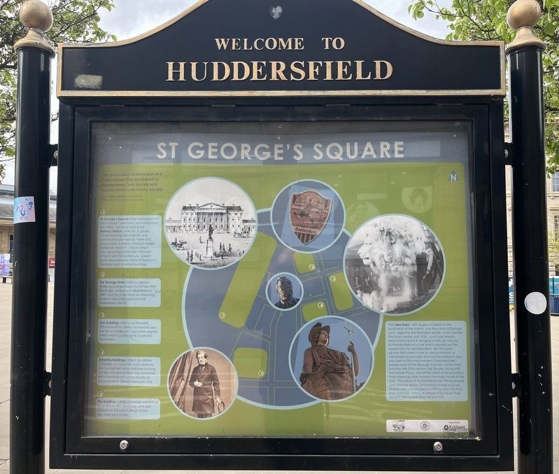 St George's Square Marker. Click for full size. St George's Square Marker image. Click for full size.