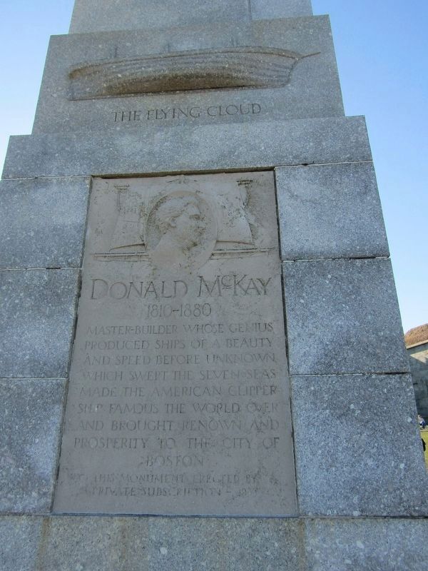 Donald McKay Monument image. Click for full size.
