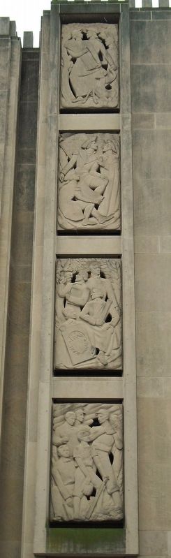 Chester County Notables Bas Reliefs image. Click for full size.