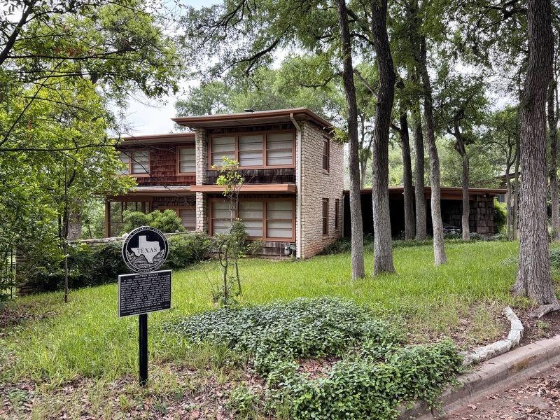 Matsen House and Marker image. Click for full size.