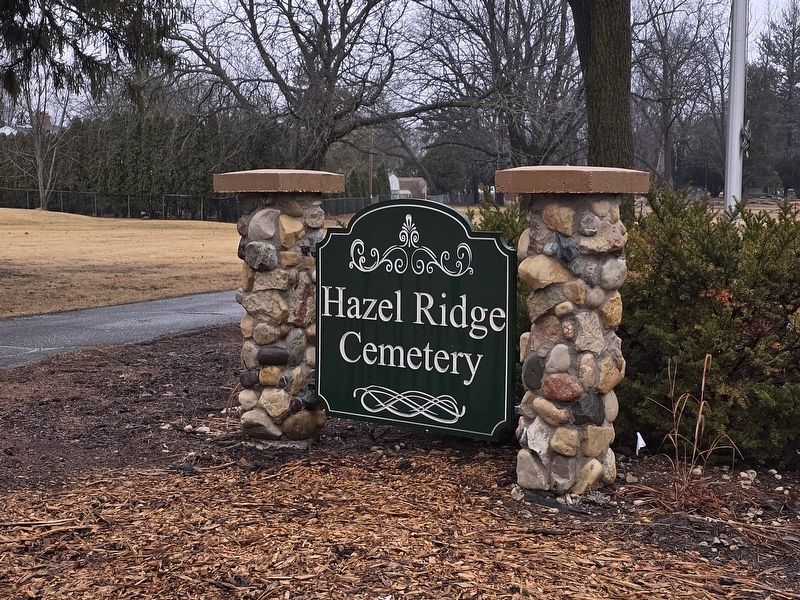 Hazel Ridge Cemetery Veterans Memorial image. Click for full size.
