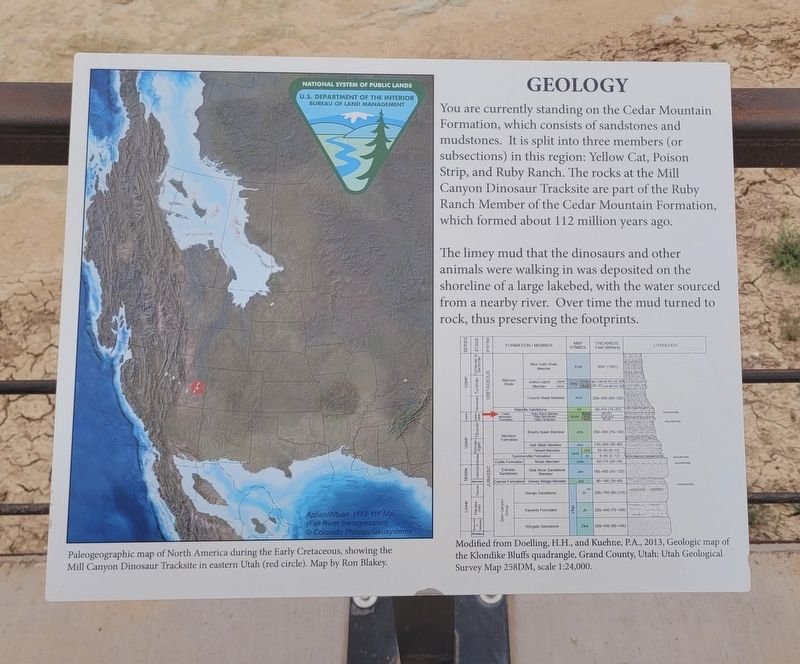 Geology Marker. Click for full size. Geology Marker image. Click for full size.