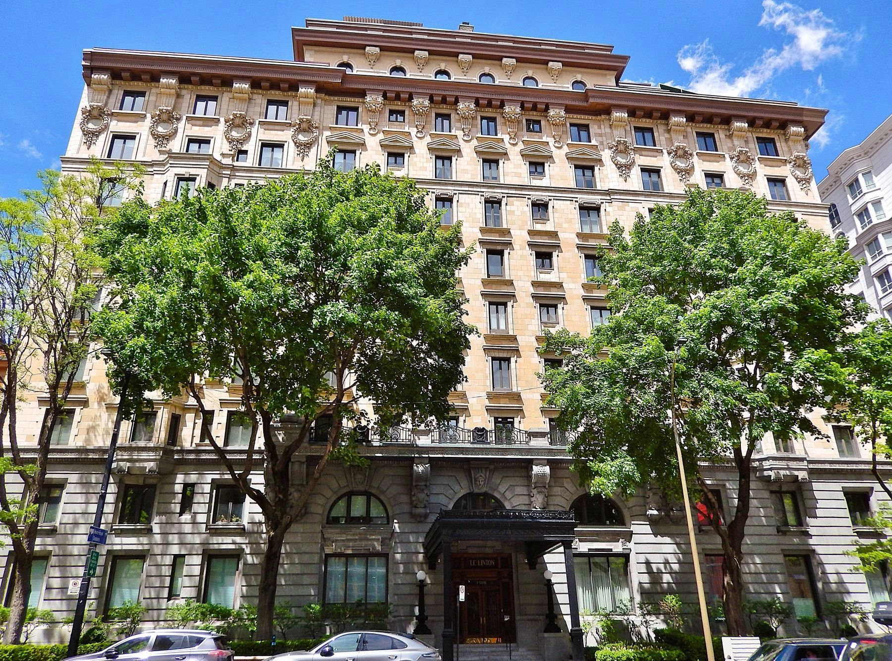 Appartements Linton / Linton Apartments (<i>front/southeast elevation</i>). Click for full size. Appartements Linton / Linton Apartments (<i>front/southeast elevation</i>) image. Click for full size.