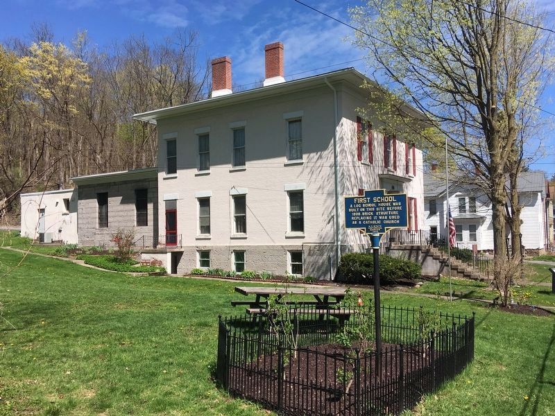 First School Marker. Click for full size. First School Marker image. Click for full size.