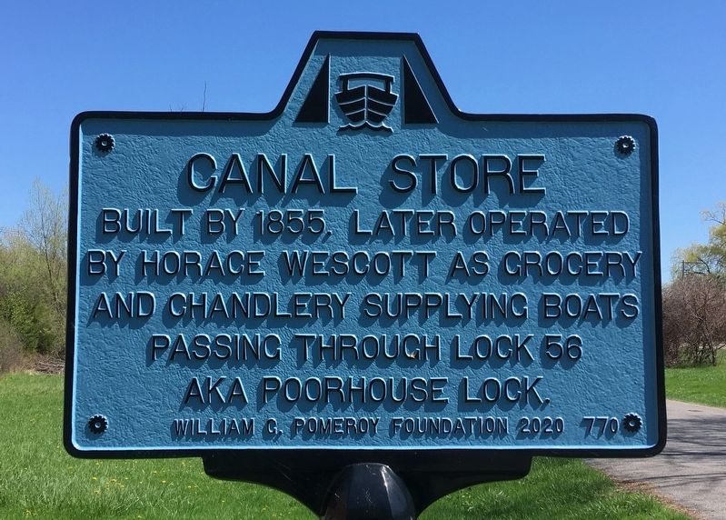 Canal Store Marker. Click for full size. Canal Store Marker image. Click for full size.