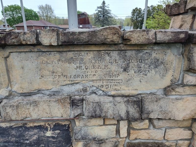 1891 Malvern School Stones Marker. Click for full size. 1891 Malvern School Stones Marker image. Click for full size.
