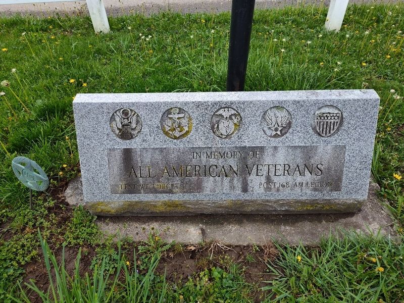 North Cemetery Veterans Memorial Marker. Click for full size. North Cemetery Veterans Memorial Marker image. Click for full size.