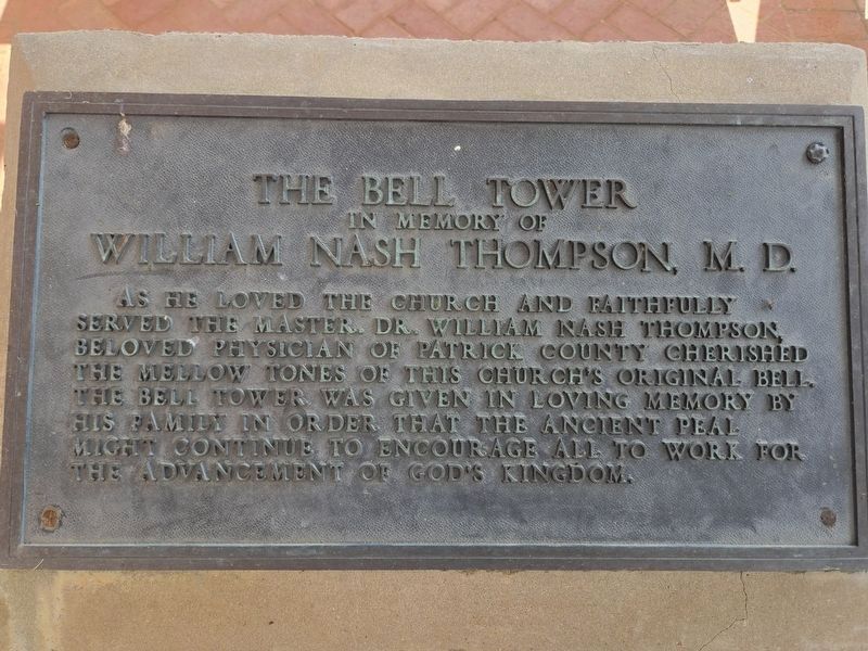 Bell Tower Marker image. Click for full size.