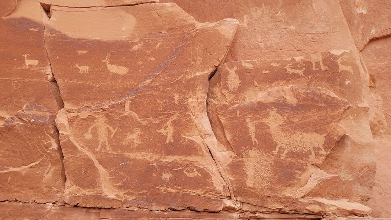 Poison Spider Rock Art image. Click for full size.