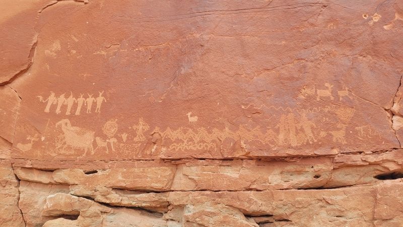 Poison Spider Rock Art image. Click for full size.