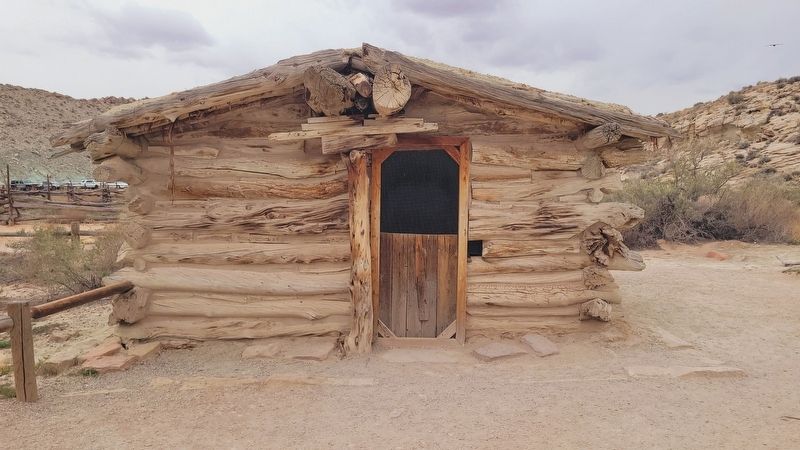 The front of the Wolfe Cabin image. Click for full size.