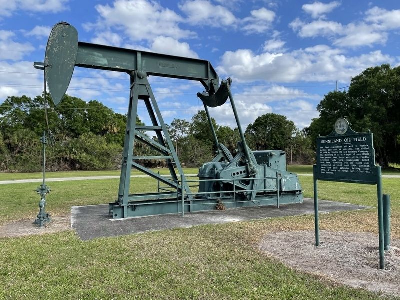 Sunniland Oil Field Historical Marker