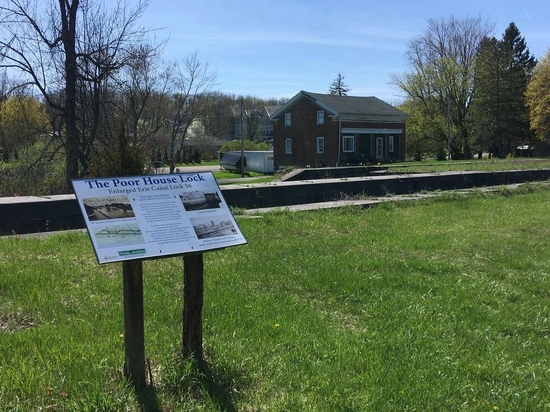 The Poor House Lock Marker and Lock 56. Click for full size. The Poor House Lock Marker and Lock 56 image. Click for full size.