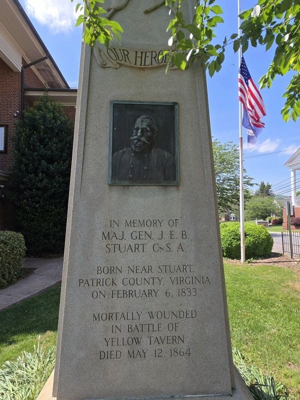Our Heroes Marker, Side One. Click for full size. Our Heroes Marker, Side One image. Click for full size.