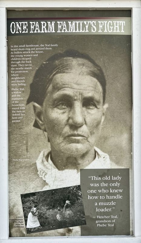 One Farm Family�s Fight Marker image. Click for full size.