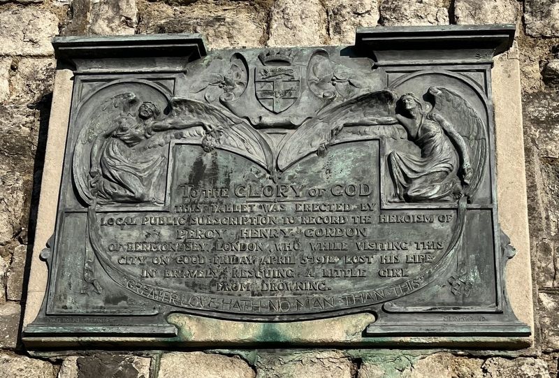 Percy Henry Gordon Marker. Click for full size. Percy Henry Gordon Marker image. Click for full size.