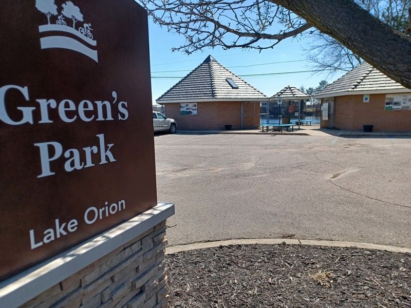 The Boats of Lake Orion Marker. Click for full size. The Boats of Lake Orion Marker image. Click for full size.